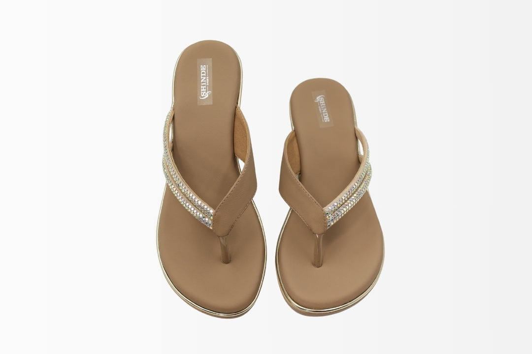 Radiant Luxe Flip-Flops